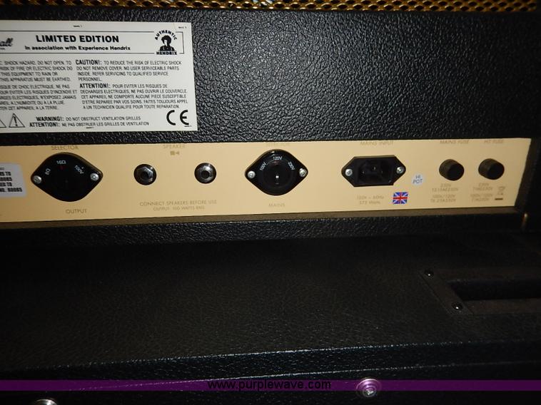 image for item AV9722 (4) Marshall amplifiers