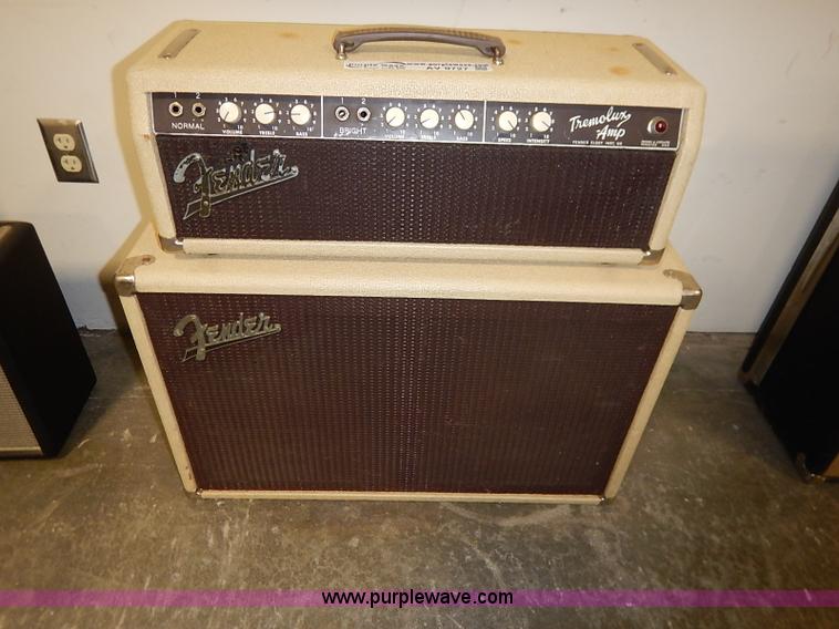 image for item AV9727 (2) Fender Tremolux amplifiers