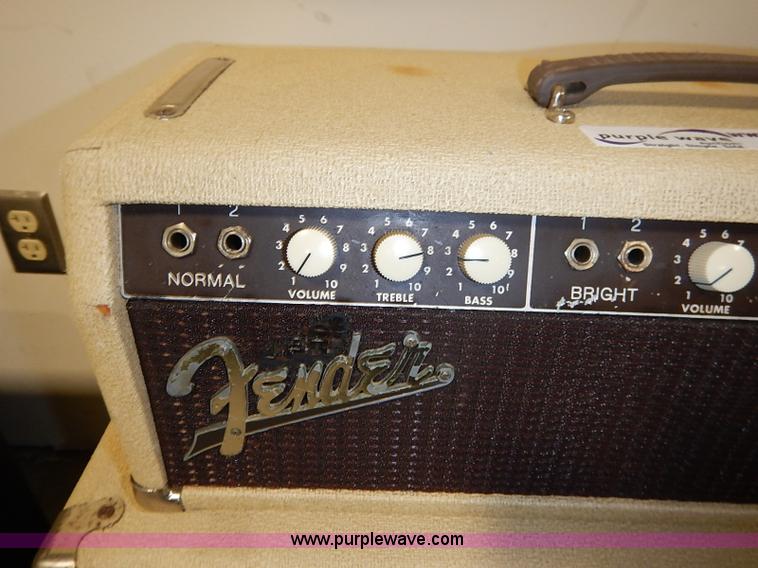 image for item AV9727 (2) Fender Tremolux amplifiers