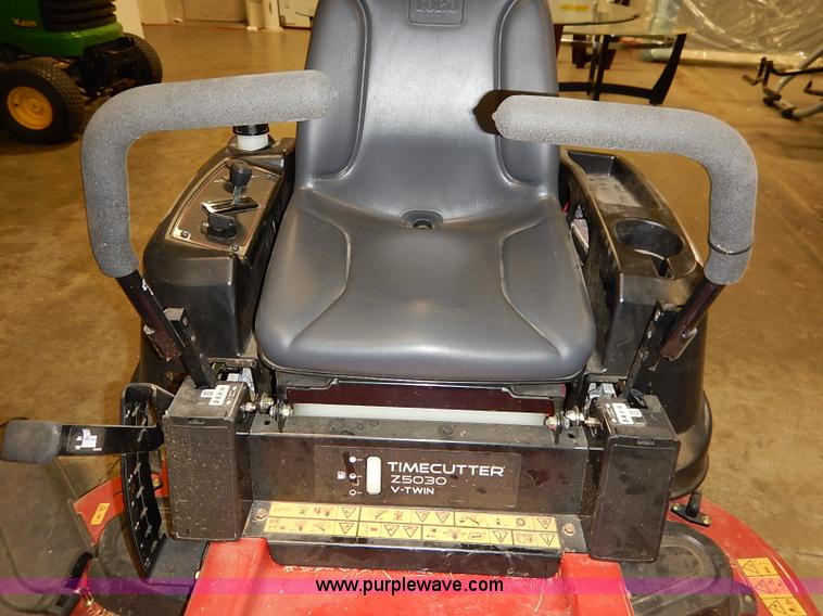 image for item AV9742 Toro Timecutter 25030 ZTR lawn mower