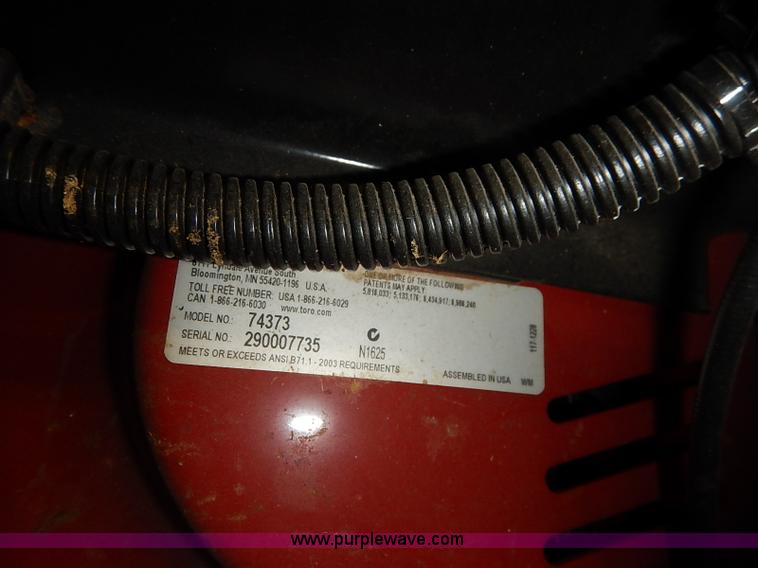 image for item AV9742 Toro Timecutter 25030 ZTR lawn mower