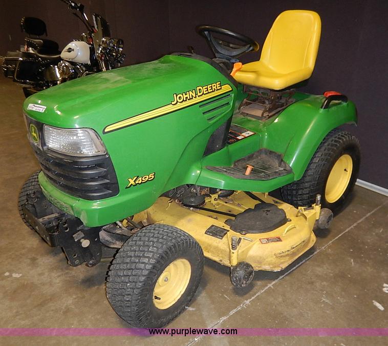 image for item AV9743 John Deere X495 lawn mower