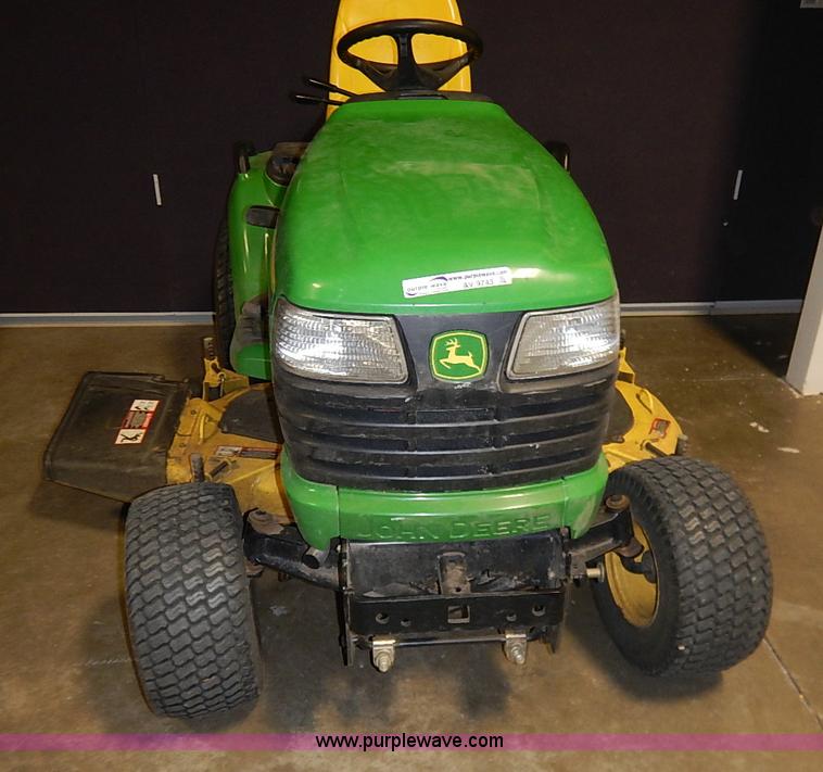 image for item AV9743 John Deere X495 lawn mower