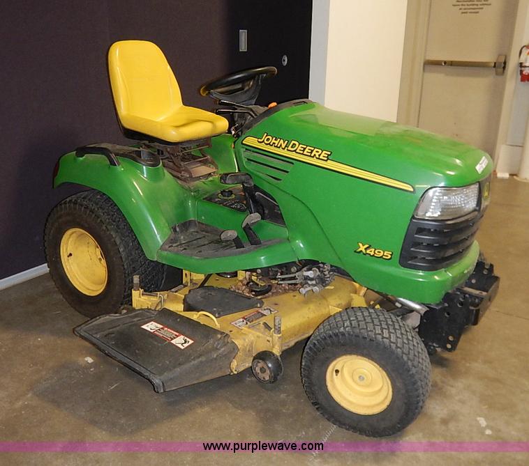 image for item AV9743 John Deere X495 lawn mower