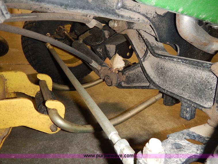 image for item AV9743 John Deere X495 lawn mower