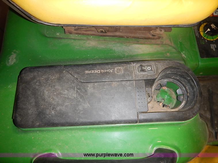 image for item AV9743 John Deere X495 lawn mower