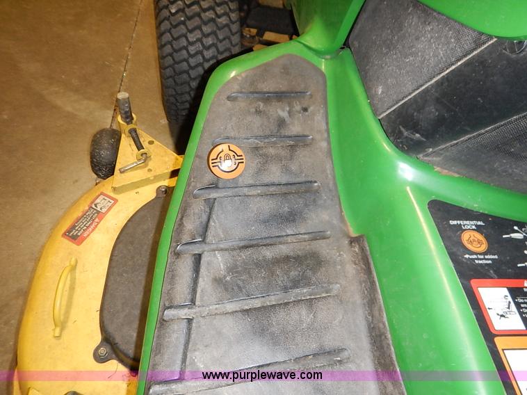 image for item AV9743 John Deere X495 lawn mower