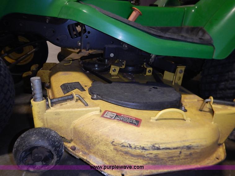 image for item AV9743 John Deere X495 lawn mower