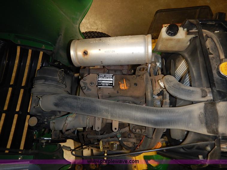 image for item AV9743 John Deere X495 lawn mower