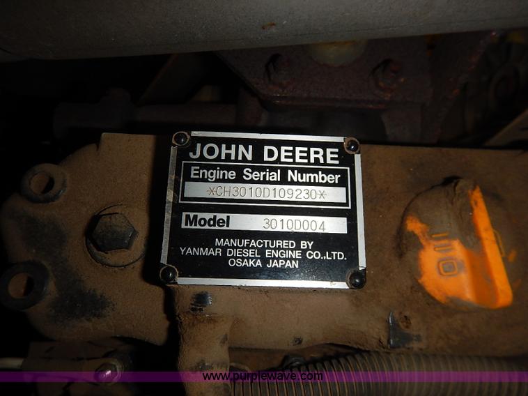 image for item AV9743 John Deere X495 lawn mower