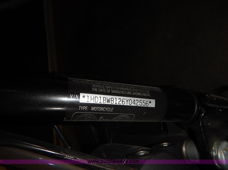 image for item AV9744 2006 Harley Davidson Heritage Softail motorcycle