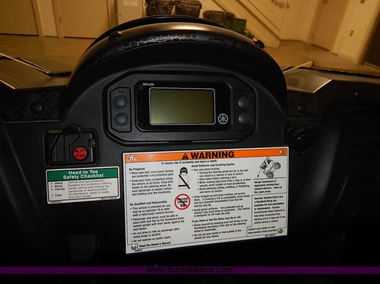 image for item AV9746 Rhino YXR700FI Special Edition UTV