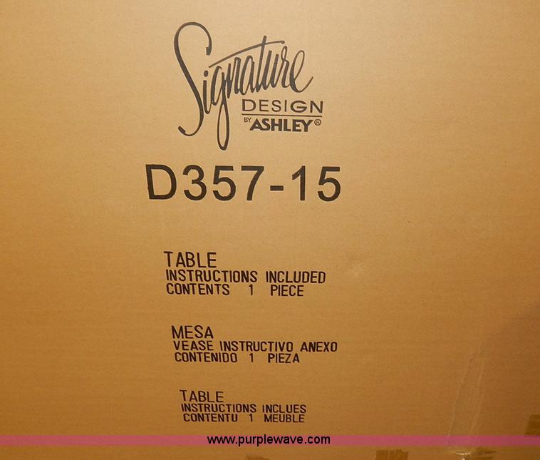 image for item D1302 (7) Ashley Signature Design glass top tables