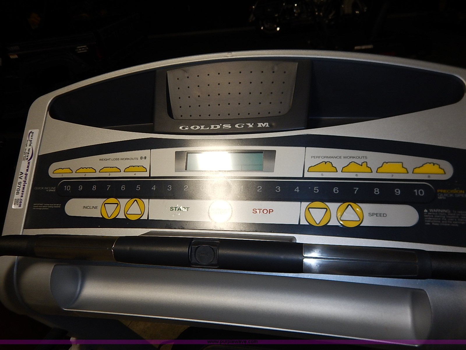 Golds Gym Trainer 480 treadmill in Manhattan, KS Item AV9708