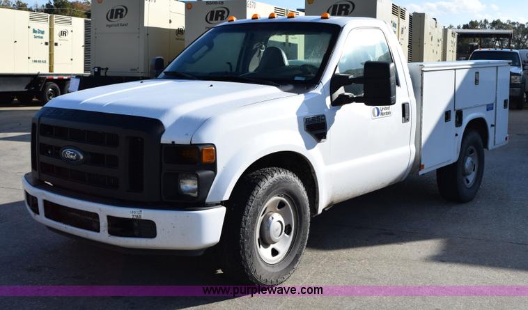 image for item I8630 2008 Ford F250 Super Duty XL utility truck