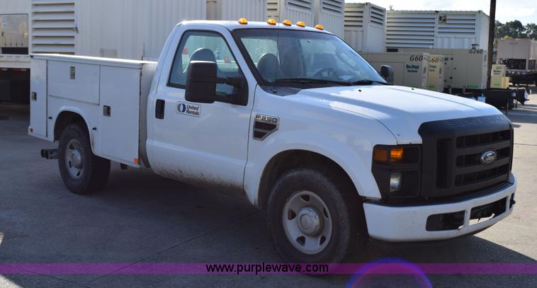 image for item I8630 2008 Ford F250 Super Duty XL utility truck