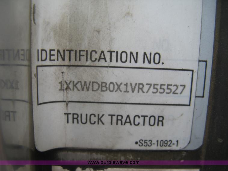 image for item H9352 1997 Kenworth W900 S-Class Severe Duty semi truck