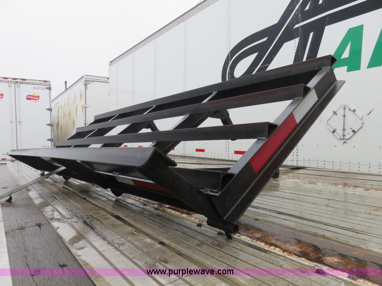 image for item I2394 1999 Transcraft Eagle spread axle flatbed trailer