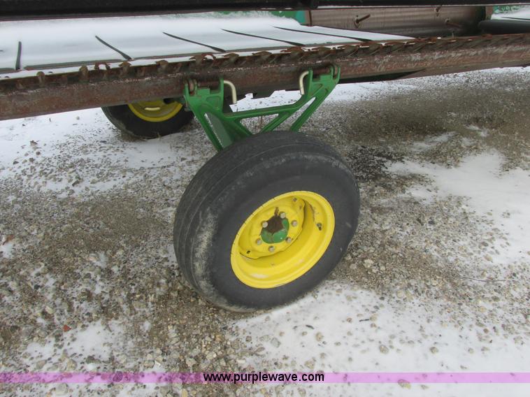 image for item A8755 2007 John Deere 936D platform draper head