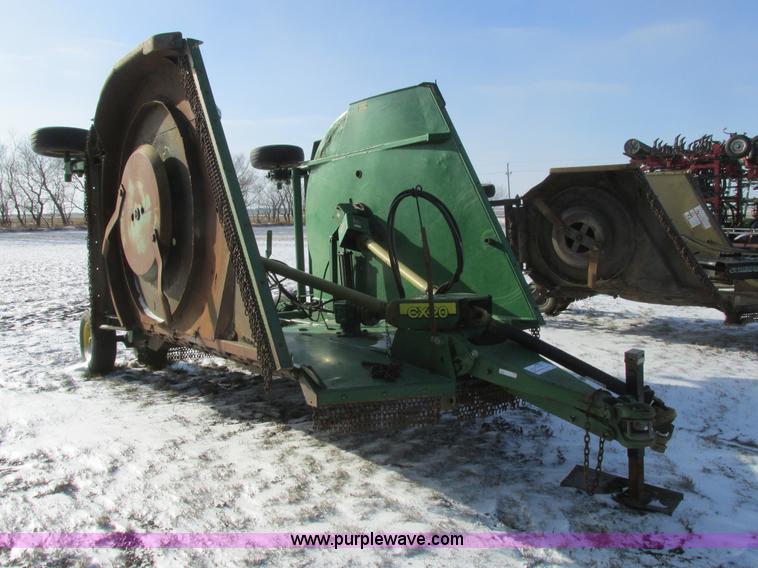 image for item A8762 John Deere CX20 batwing rotary mower