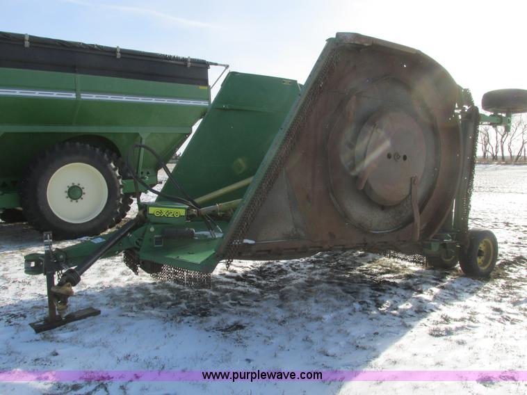 image for item A8762 John Deere CX20 batwing rotary mower