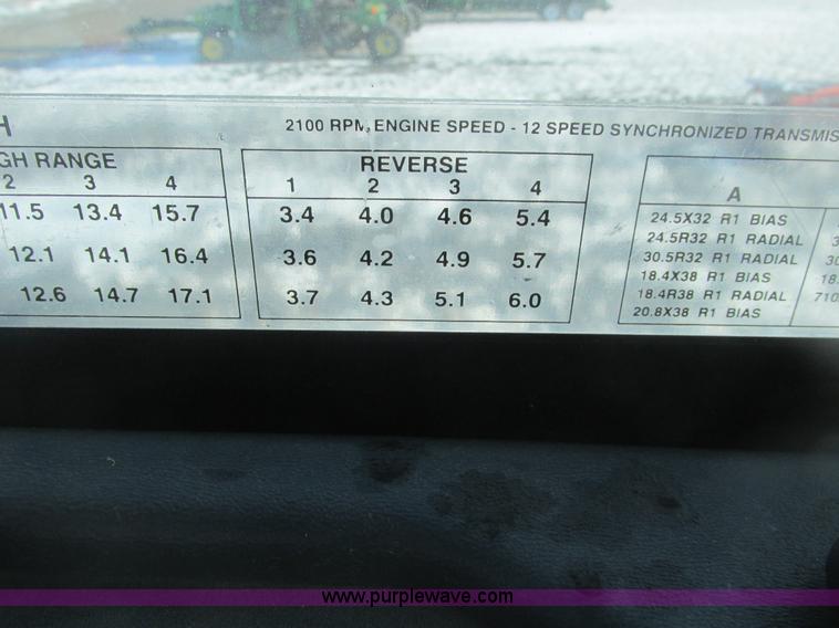 image for item A8766 1995 New Holland 9680 4WD tractor