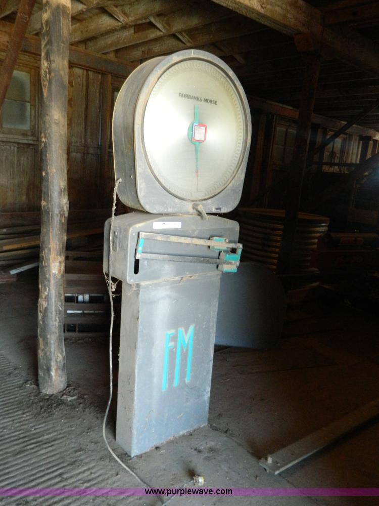 image for item AL9783 Fairbanks Morse mill house weight scale