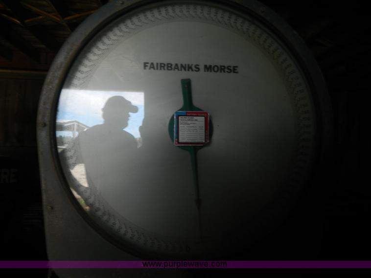 image for item AL9783 Fairbanks Morse mill house weight scale