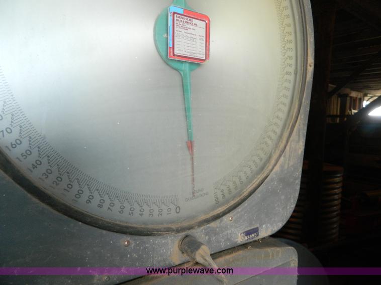 image for item AL9783 Fairbanks Morse mill house weight scale