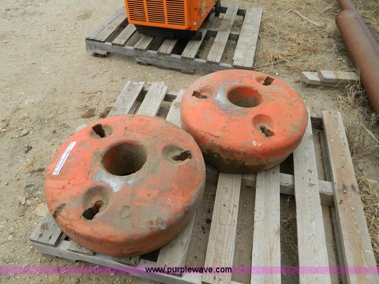 image for item AX9618 (2) Case wheel weights