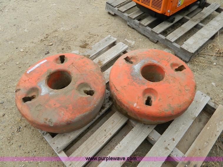 image for item AX9618 (2) Case wheel weights