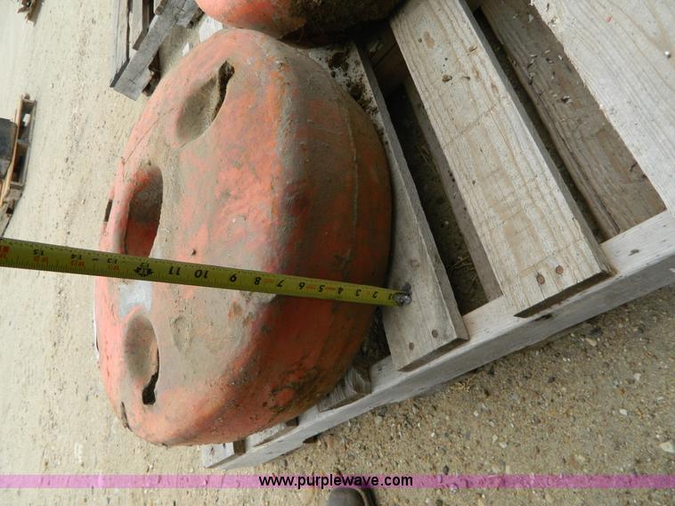 image for item AX9618 (2) Case wheel weights