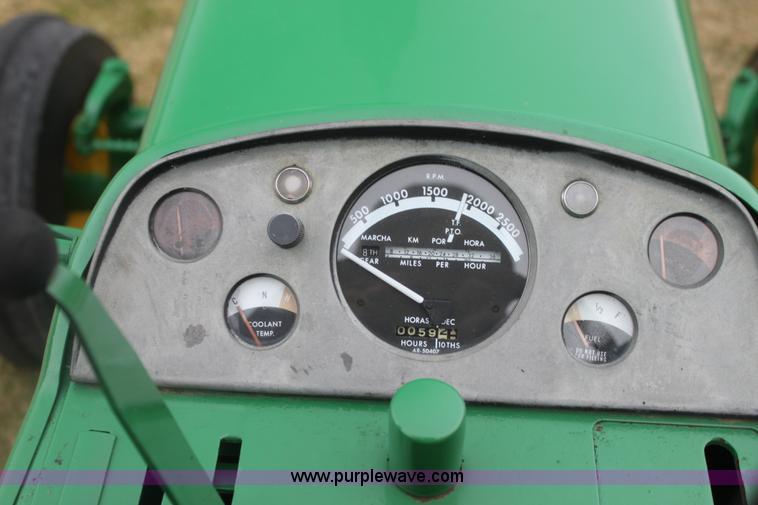 image for item H2015 1965 John Deere 4020 tractor