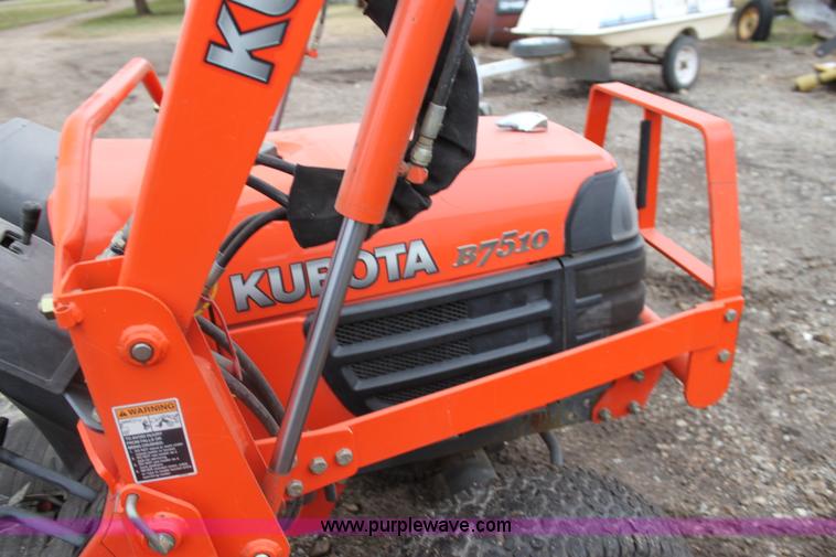 image for item H2018 Kubota B7510 tractor
