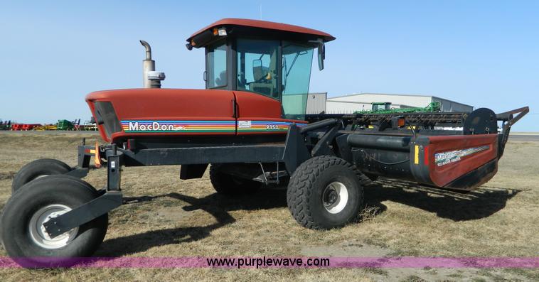 image for item H2318 2000 Mac Don 9350 self-propelled swather