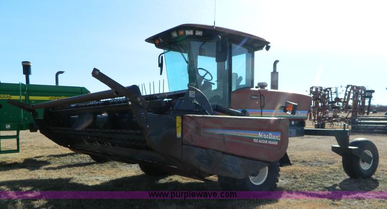 image for item H2318 2000 Mac Don 9350 self-propelled swather