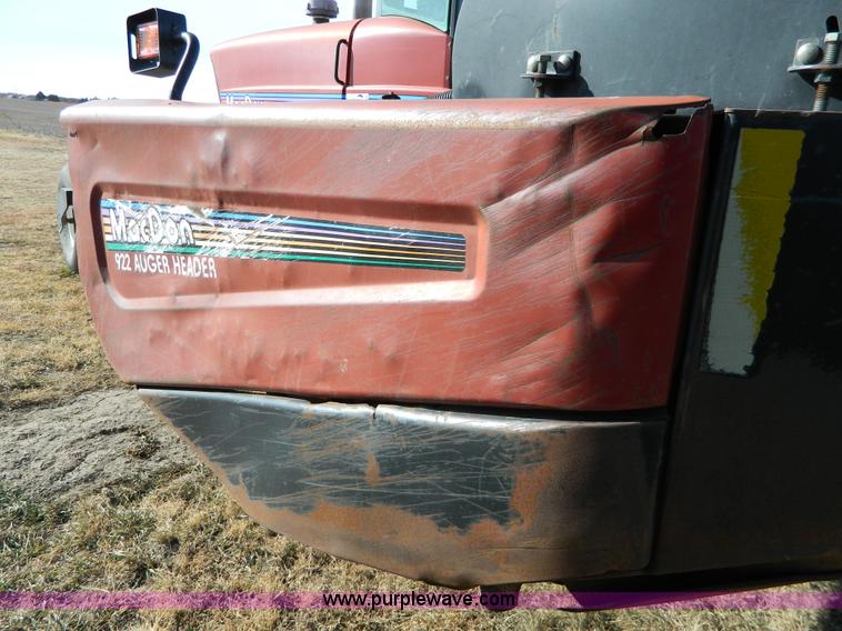 image for item H2318 2000 Mac Don 9350 self-propelled swather