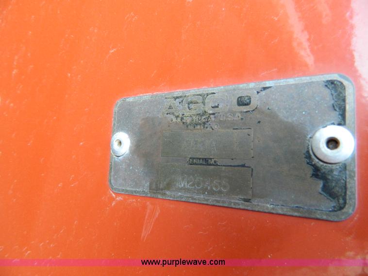 image for item H2319 2003 Hesston 956 Autocycle round baler