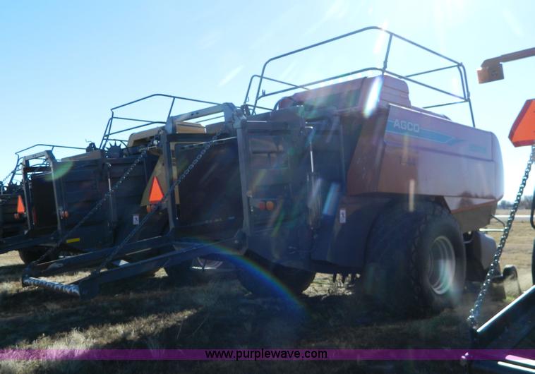 image for item H2324 2007 AGCO 7444 large square baler