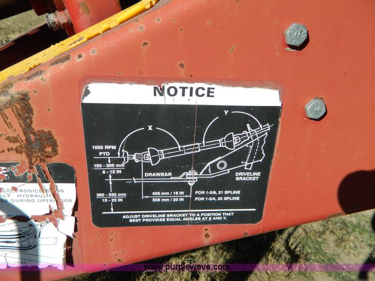 image for item H2326 1990 Case IH 8580 large square baler