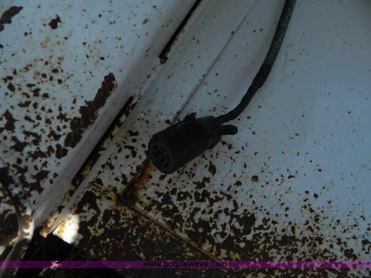 image for item H2341 1979 shop built gooseneck stock trailer