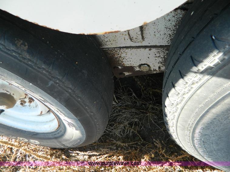 image for item H2341 1979 shop built gooseneck stock trailer