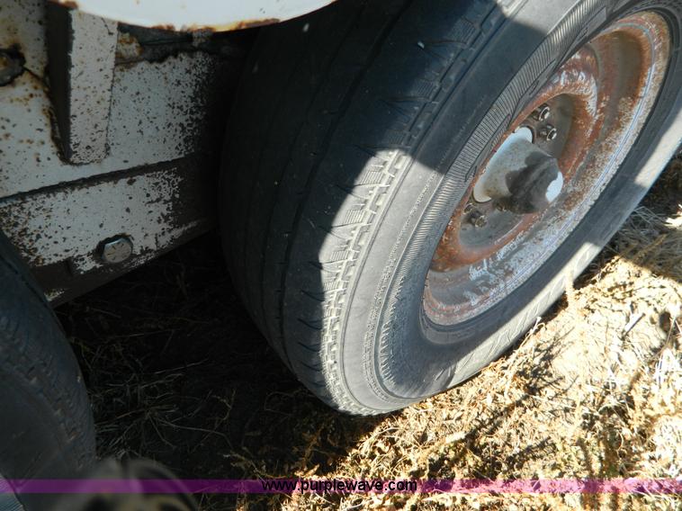 image for item H2341 1979 shop built gooseneck stock trailer