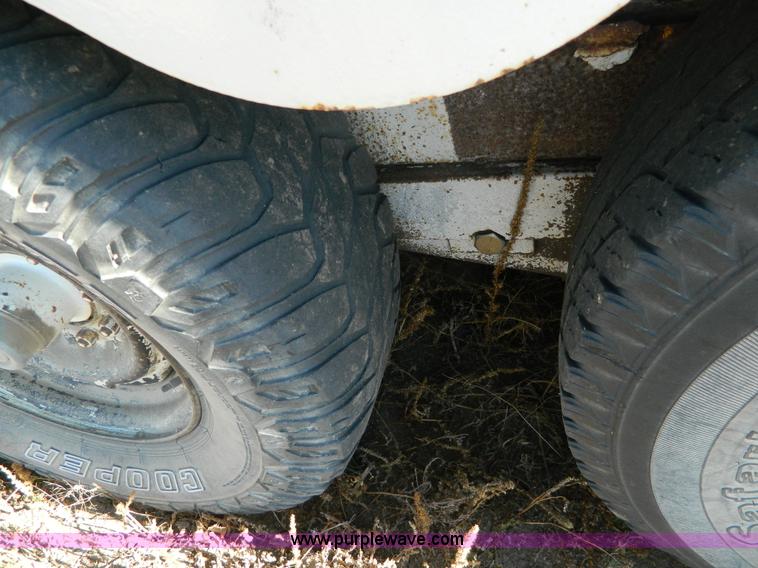 image for item H2341 1979 shop built gooseneck stock trailer