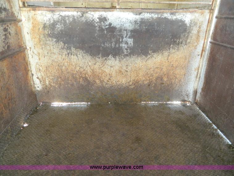 image for item H2341 1979 shop built gooseneck stock trailer