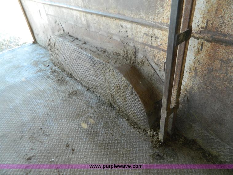 image for item H2341 1979 shop built gooseneck stock trailer