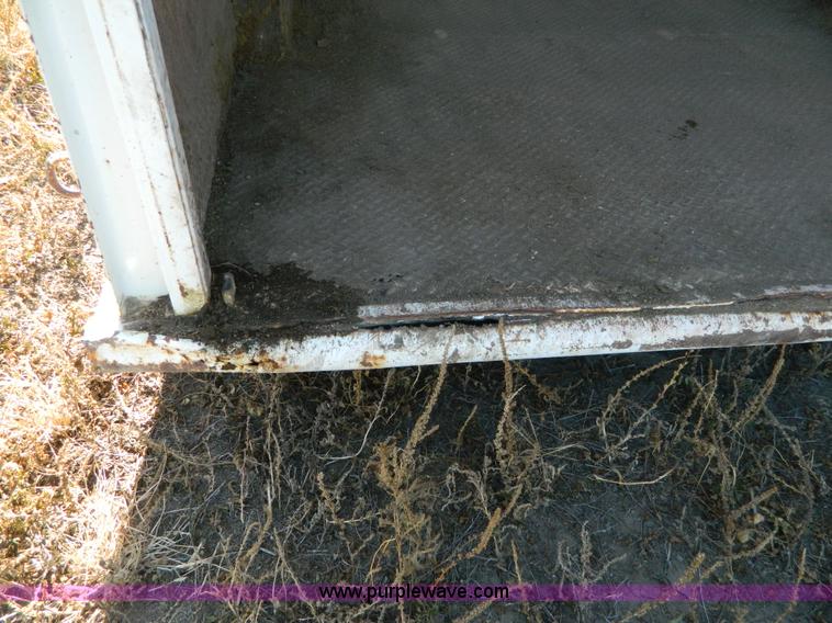 image for item H2341 1979 shop built gooseneck stock trailer