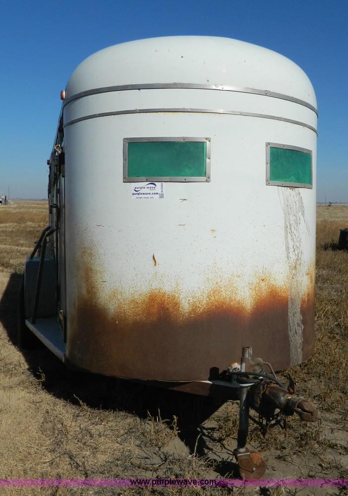 image for item H2342 1979 Hale stock trailer