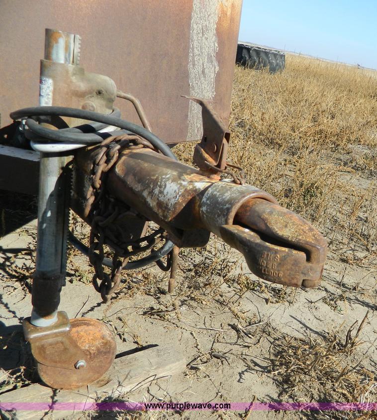 image for item H2342 1979 Hale stock trailer