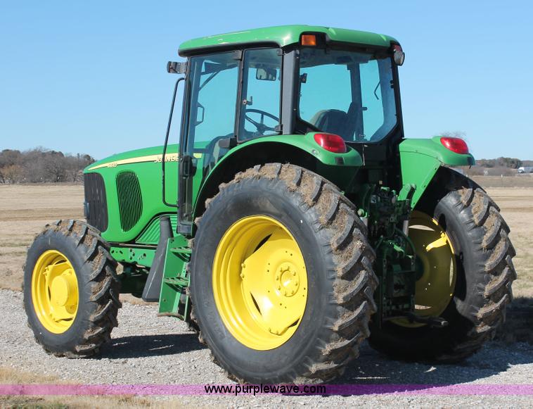 image for item H5509 2007 John Deere 6615 MFWD tractor